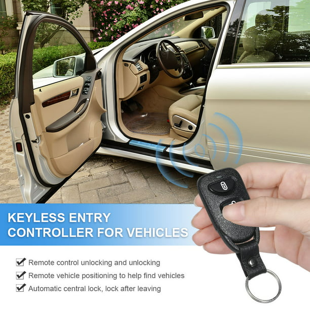Kit central remoto para automóvil, cerradura universal para puerta de  coche, sistema de entrada sin llave, bloqueo central, kit de control remoto