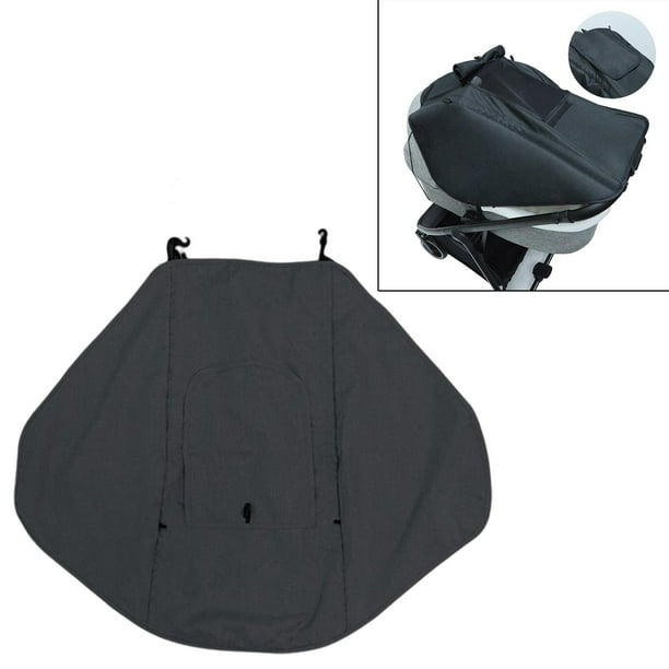 parasol para carriolas y asientos de auto (7 colores disponibles), Negro