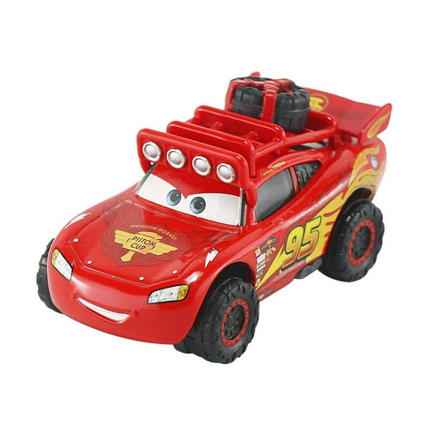 Disney-coches Pixar Cars 2 y 3 para niños, coche de juguete de