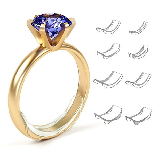 Ajustador de tamaño de anillo Invisible para anillos sueltos, ajustador de  anillo de 8 tamaños, se a VoborMX