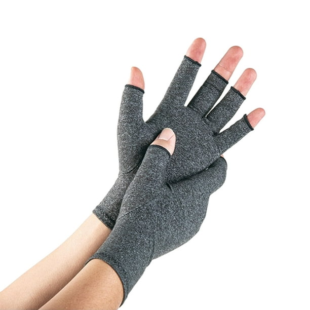 2 pares de guantes de compresión de artritis para alivio del dolor de  artritis reumatoide, osteoartritis y túnel carpiano, para hombres y  mujeres