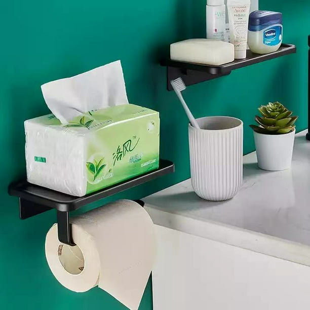 Soporte para portarrollos de papel higiénico verde - Mi Casa