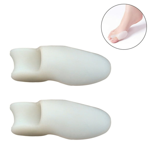 Par De Protector Dedo Pulgar Dedal Para Pie Gel Suave