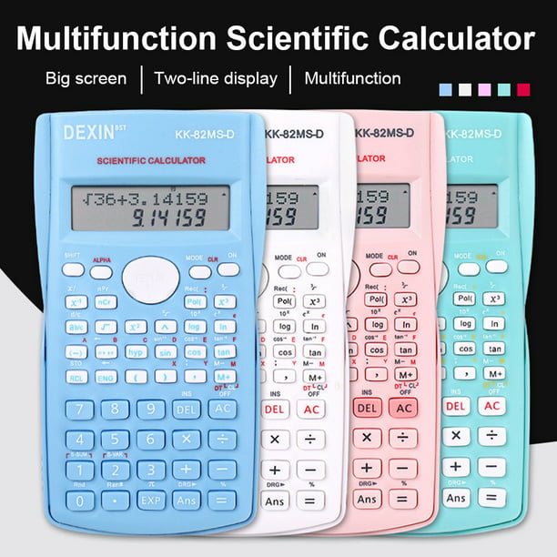 Calculadora Científica Digital estudiantes de ingeniería de cálculo 240 Ehuebsd funciones 82MS | Walmart en línea