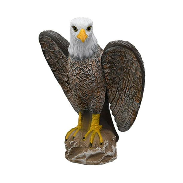 Es de señuelo de águila para jardín, adornos de jardín, protectores de  jardín repelentes de pájaros Macarena Estatua de águila | Bodega Aurrera en  línea