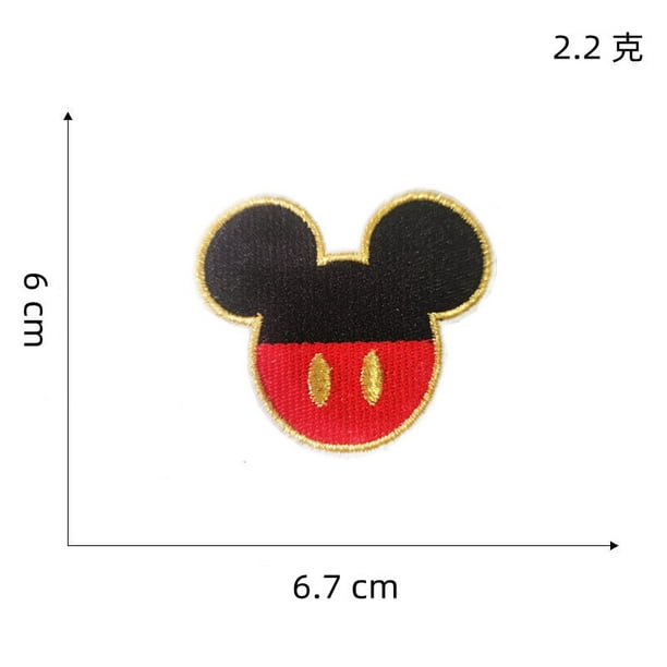 Mickey Mouse 'Minnie Head | Round' Embroidered Patch