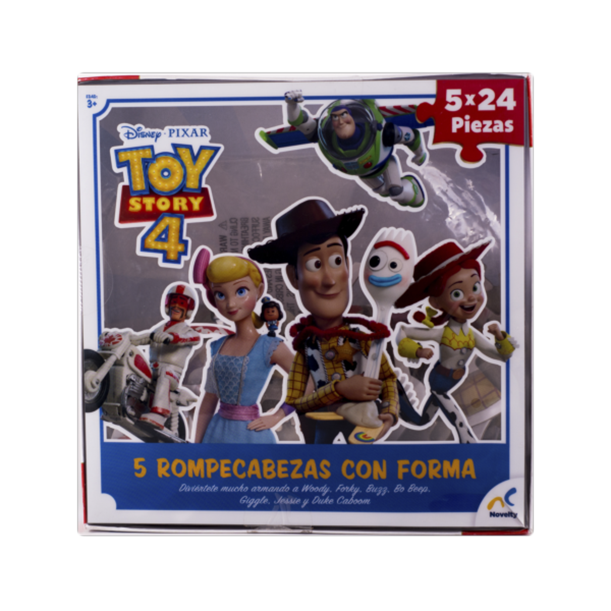 5 ROMPECABEZAS CON FORMA TOY STORY 4 Novelty JUEGO DE MESA | Walmart en ...
