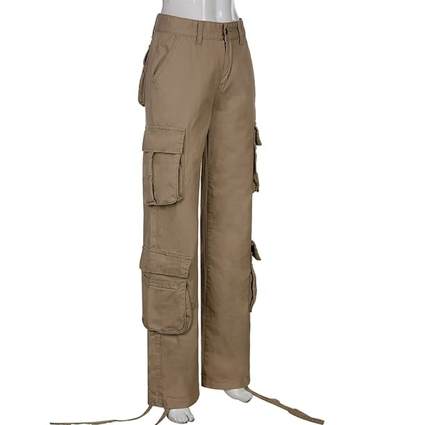 Puntoco, pantalones holgados de cintura baja para mujer