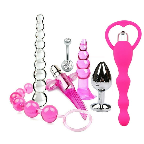 7 Unids/set Kit de Vibrador de Juguetes Sexuales para Adultos