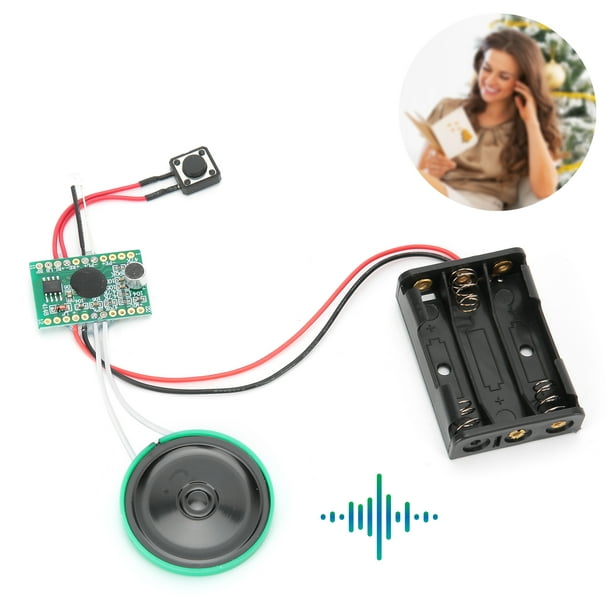 Caja de grabación de voz DIY, módulo de caja de mensajes, sonido