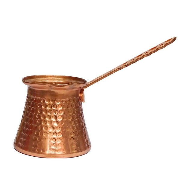 Comprar Cafetera turca de cobre con diseño bordado especial hecha a mano  para regalo, tamaño grande