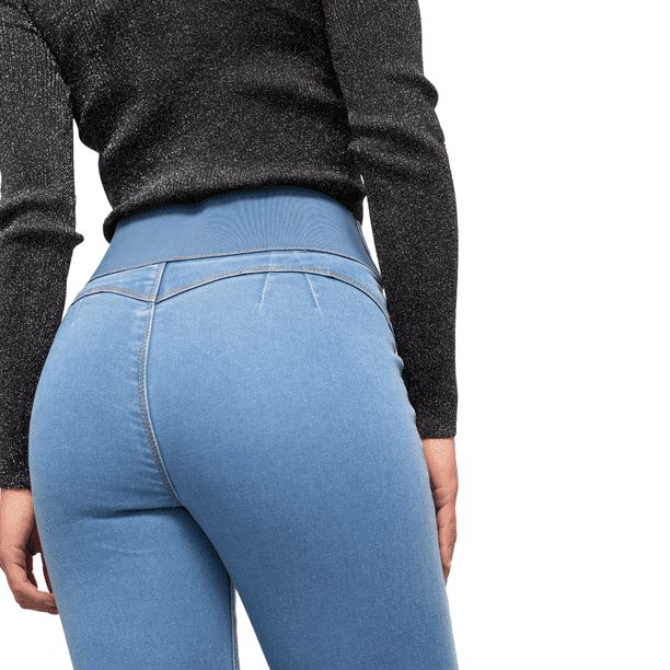 Jeans Seven pantalón 3059BLEA levanta pompa pushup mujer superskinny Seven Jeans 3059-BLEA/Colombiano/Talla 17 | Walmart en línea