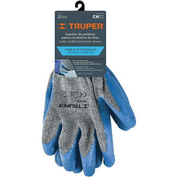 Guantes látex para limpieza industrial TRUPER