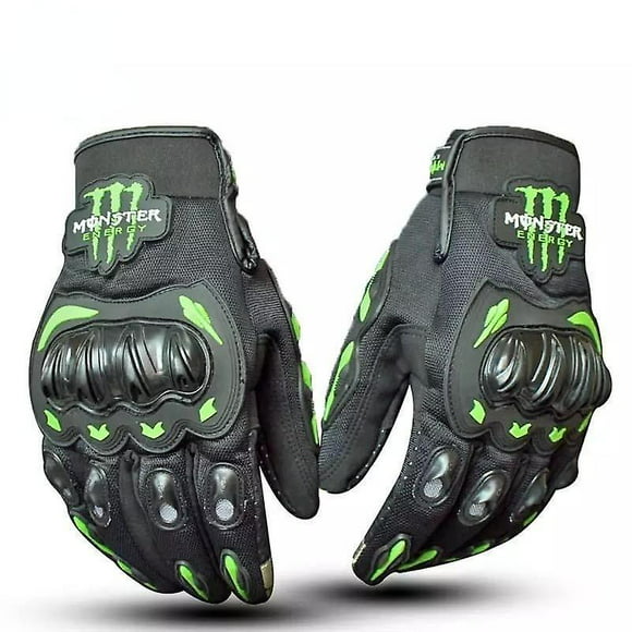 monster energy guantes de moto transpirables de dedo completo guantes de moto de carreras todoterren active biensenido a active