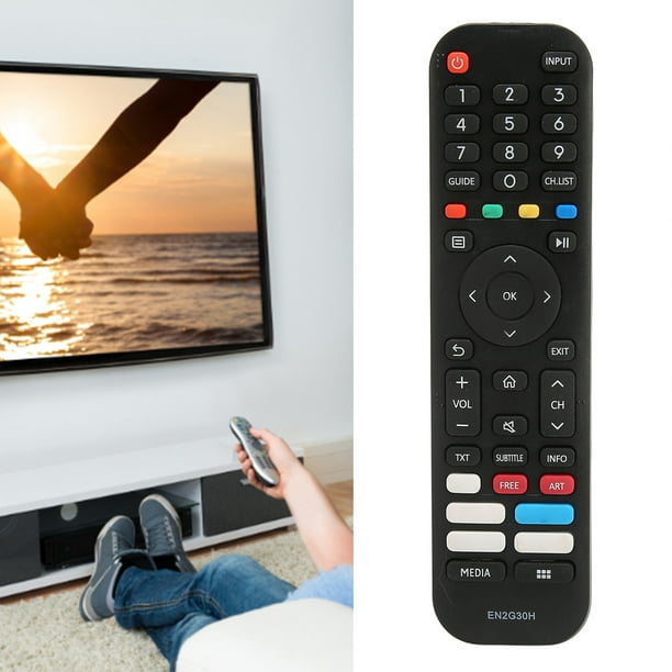 Control remoto de televisión bajo consumo de energía Teclas de
