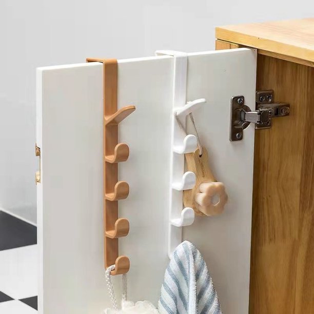 Estante De 2 Tamaños Para Baño Y Cocina, Colgador De Puerta