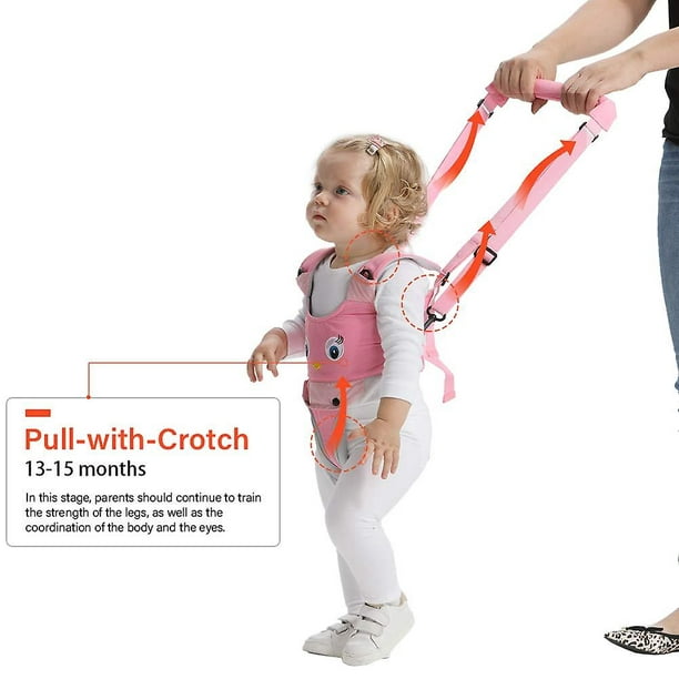 Arnés para caminar para bebés, ayudante de mano para niños, cinturón  auxiliar de arnés para caminar para niños pequeños, ayuda a caminar al  bebé