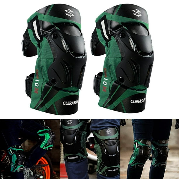 2x K01-3 rodilleras para motocicleta, de protección resistente