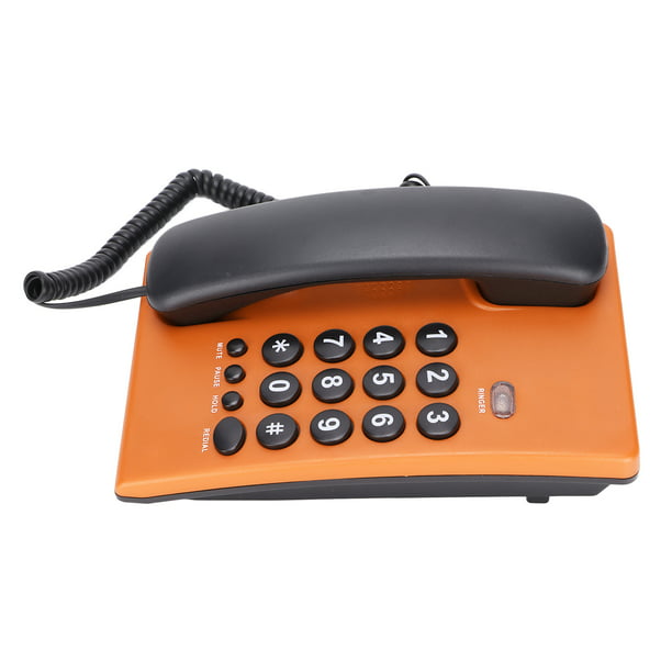 Teléfono con cable fijo, KX T3026CID Básico No requiere alimentación de CA  Teléfono fijo Teléfono con cable Teléfono con cable para Hotel Home Office