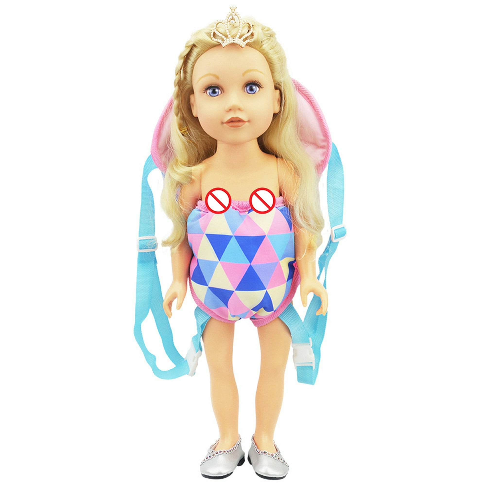 Bolsa Para Muñecas Mochila portabebés de 18 pulgadas bolso de hombro de  juguete accesorios