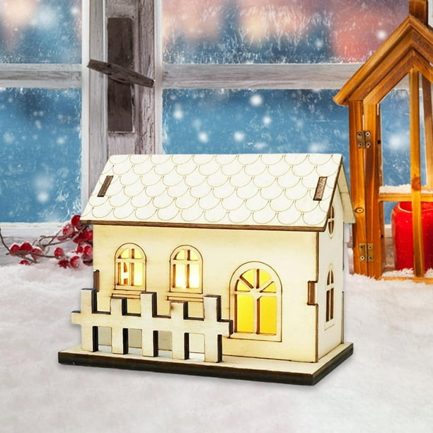 | Casa de escritorio de Walmart Navidad miniaturas de Sharpla línea capa Linda vacaciones miniaturas regalo en Una para estatua decoración colección ornamento