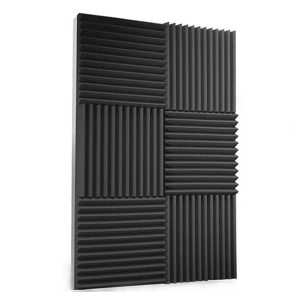 Espuma Acústica Aislante Grabación Estudio Pack 12 Unidades