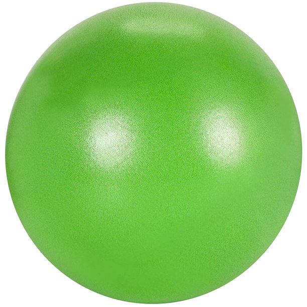 Pelota de Pilates pequeña, pelota de núcleo, resistente, engrosada, pelota  de ejercicio de 9 pulgadas, pelota de Yoga Amarillo Cola pequeña pelota de  pilates