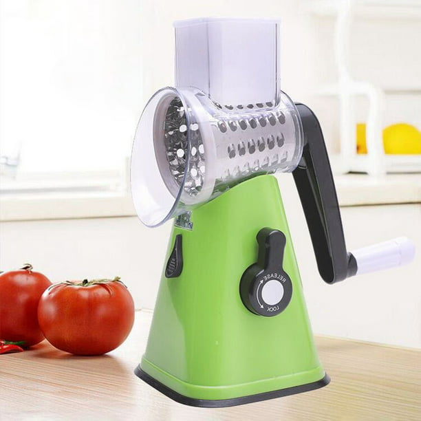 Triturador de vegetales eléctrico, El juego de cortador de verduras  eléctrico manual incluye funciones 4 en 1 para rebanar, cocinar, pelar y  limpiar con cepillo. 🔹Precio: s/55 Realiza tu, By Enkasa.pe