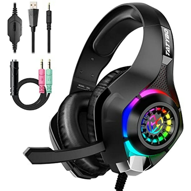 Cascos Gamer Auriculares Audifonos Gaming Para PS4 PS5 PC Switch