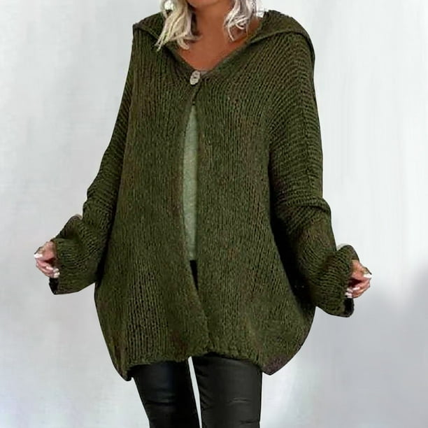 Abrigo de plumón para mujer Invierno Regular cálido chaqueta casual diaria  Manga larga verde