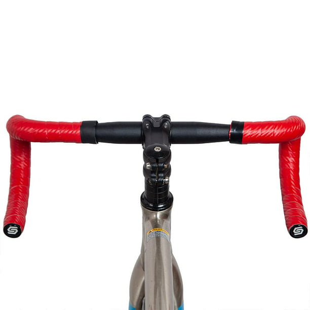  CertBuy Paquete de 2 cintas para manillar de bicicleta de  carretera, color negro y rojo, cinta de agarre para manillar de bicicleta  de montaña : Deportes y Actividades al Aire Libre