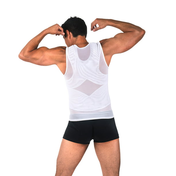 Camiseta Faja Para Hombre Control Fitnet talla CH Bella Form