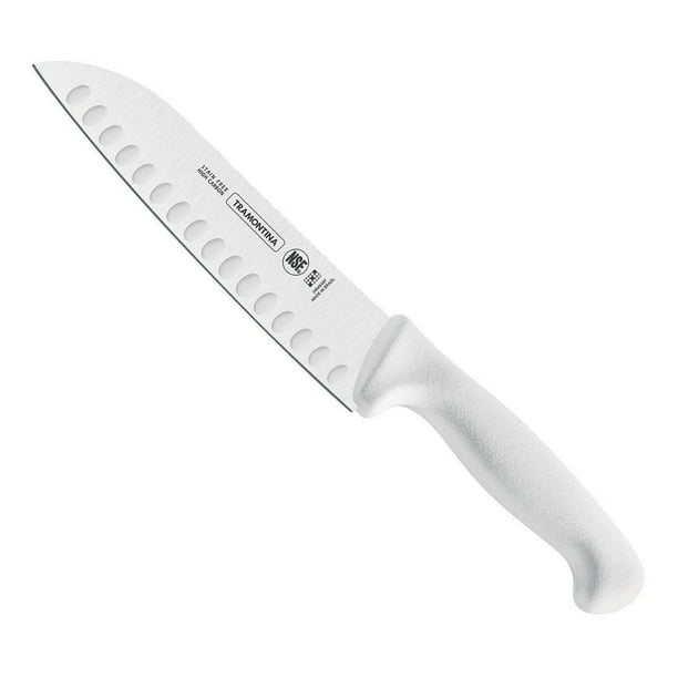 Cuchillo Para Carne De Chef 8 Profesional Tramontina Color Blanco