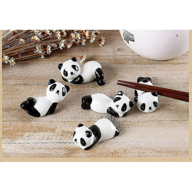 POSA UTENSILIOS/ CUCHARAS - Panda y Bambú