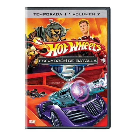 Hot Wheels Escuadron De Batalla 5 Temporada 1 Volumen 2 Dvd Warner Bros DVD