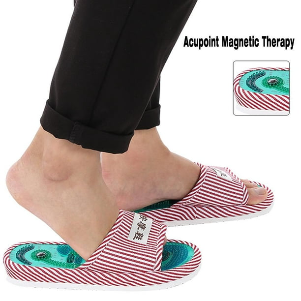 Masaje de acupresión Zapatillas De masaje de pies Zapatillas