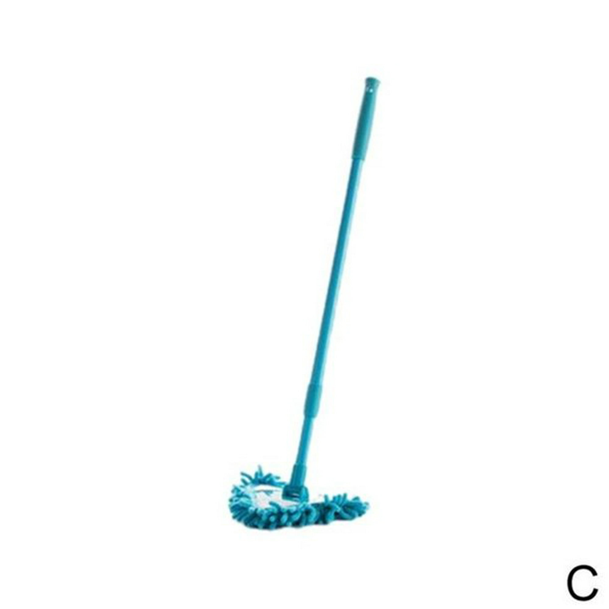 Healifty Mopa pequeña, 1 juego de mini mopa de limpieza, mopa de azulejos,  mopa de piso de madera, fregona de limpieza triangular, mopa de limpieza de