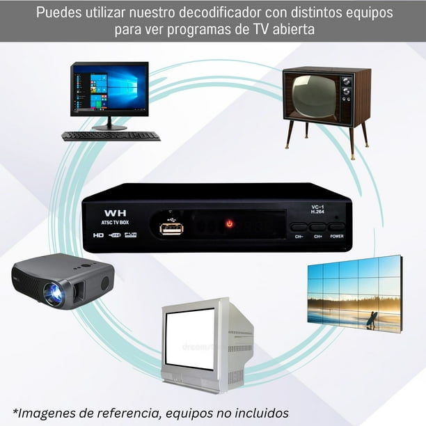 Decodificador Tv Digital Mini Convertidor Full Hd 1080p –