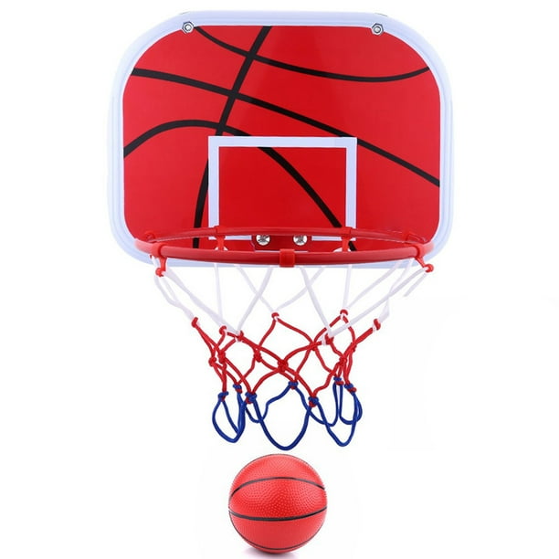 Cesta Pequeña Niños colgando aro de baloncesto puerta montaje en pared Mini  tablero de baloncesto Kit de juguete Sywqhk libre de BPA
