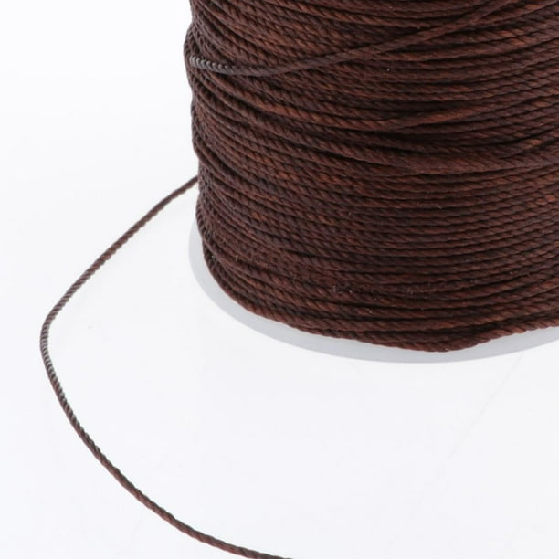  Pnytty Hilo de coser encerado para tapicería de cuero, hilos de  nailon de 110 yardas con 7 agujas de coser de cuero, perfecto para  alfombras, lienzo, tapicería y cuero (gris/caqui) 