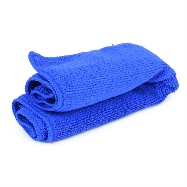 6 X Paños De Microfibra De Limpieza Toalla Para Automóviles - Azul Soledad  Productos para el cuidado del automóvil