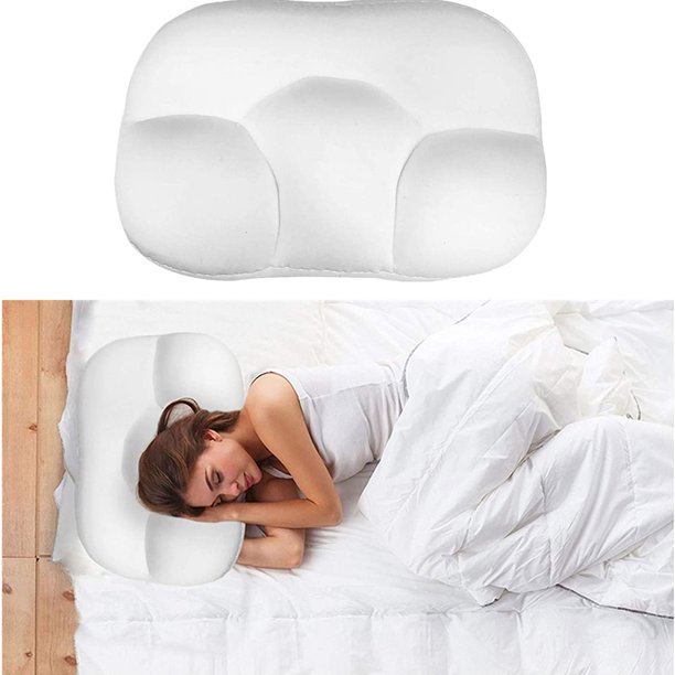 Almohada de espuma viscoelástica para dormir, almohada Cervical