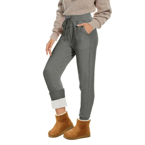 Gibobby Pantalones de invierno para mujer termicos Arm Pantalones