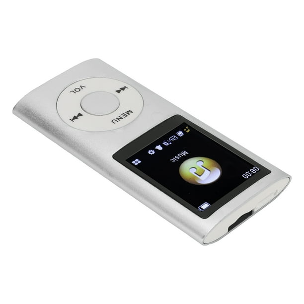 Reproductor de música, reproductor de MP3 Reproductor M portátil de 1,8  pulgadas El mejor de su clas NikouMX