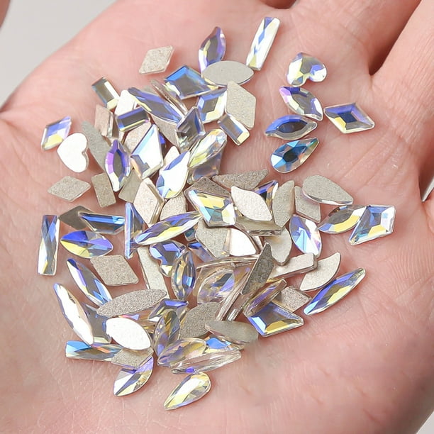 Cristales de uñas planas, pedrería para diseño de uñas. Adepaton  CPB-US-CJZ320-11