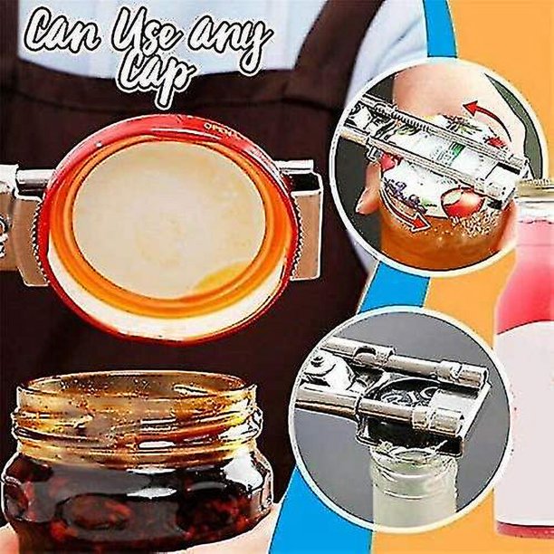 ABRIDOR DE LATAS Y TARROS EASYCOOK - CAN & JAR OPENER 