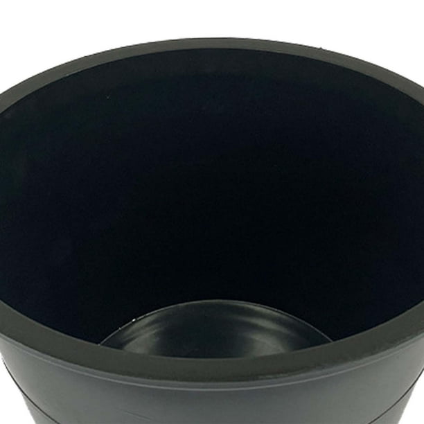 Cubo de limpieza negro Cubo de aceite de pintura Fácil de limpiar Fiesta  Cubo de cemento compacto multifuncional Cubo de barril para playa Interior  al