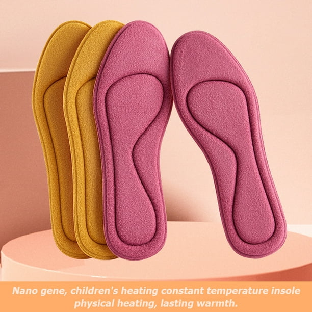 Plantilla De Calefacción Plantillas térmicas para pies de niños Esponja  antibacteriana para caminar Likrtyny Libre de BPA
