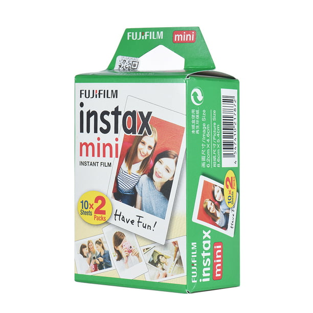 ▷ Chollo Pack 20 hojas Fujifilm Instax Mini Brillo por sólo 13,21€ (30% de  descuento)