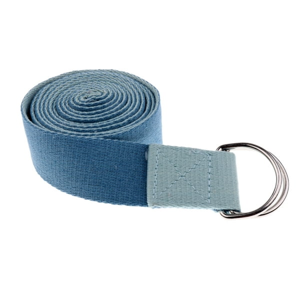 Cinturón de yoga. Color azul
